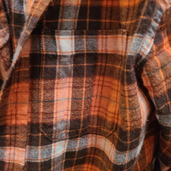 Boys Gymboree Plaid Long Sleeve Button Up Shirt - Picture 4 of 5